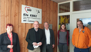 Gabi Rolland, Daniel Born, Rainer Luithardt, Kathrin Armbruster, Lutz Stegner (vlnr)
