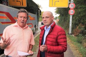 Pressebericht der Altlußheimer SPD zum Thema Rheinbrücke/Ampelanlage Lusshof